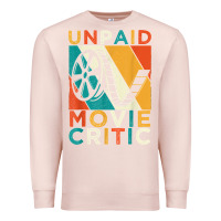 Pale Pink unpaid movie critic shirt film cinema motion picture fan t shirt Premium Sweatshirt - linhVisuals