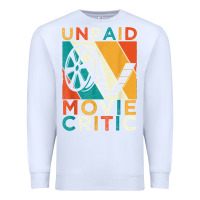 White unpaid movie critic shirt film cinema motion picture fan t shirt Premium Sweatshirt - linhVisuals