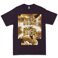 Plum Mama with leopard and cowhide regular can cooler Premium Tee - HowdyJamesFarm