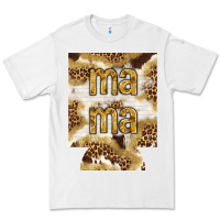 White Mama with leopard and cowhide regular can cooler Premium Tee - HowdyJamesFarm