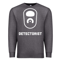 Charcoal Heather detectorist Premium Sweatshirt - linhVisuals