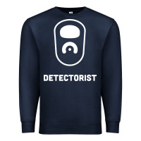 Navy detectorist Premium Sweatshirt - linhVisuals