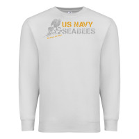 Dove Grey us navy seabees we build, we fight us navy sweatshirt Premium Sweatshirt - linhVisuals