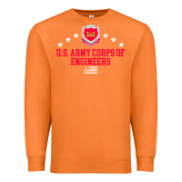 Carrot us army corps of engineers (usace) pullover hoodie Premium Sweatshirt - linhVisuals