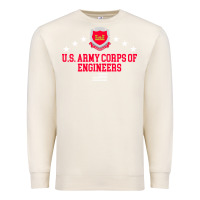 Sandshell us army corps of engineers (usace) pullover hoodie Premium Sweatshirt - linhVisuals
