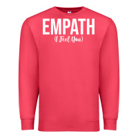 Cardinal empath i feel you gift for empathetic person empathy pullover hoodie Premium Sweatshirt - linhVisuals