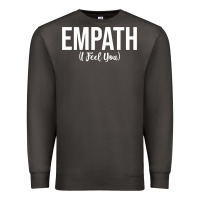 Smoke empath i feel you gift for empathetic person empathy pullover hoodie Premium Sweatshirt - linhVisuals