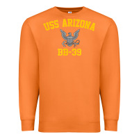 Carrot uss arizona bb 39 battleship t shirt Premium Sweatshirt - linhVisuals