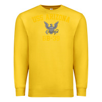 Lemon uss arizona bb 39 battleship t shirt Premium Sweatshirt - linhVisuals