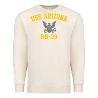 Sandshell uss arizona bb 39 battleship t shirt Premium Sweatshirt - linhVisuals