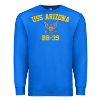 True Royal uss arizona bb 39 battleship t shirt Premium Sweatshirt - linhVisuals
