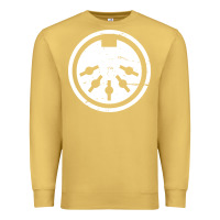 Antique Gold distressed midi plug synthesizer Premium Sweatshirt - linhVisuals