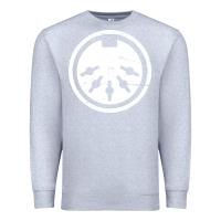 Heather Grey distressed midi plug synthesizer Premium Sweatshirt - linhVisuals