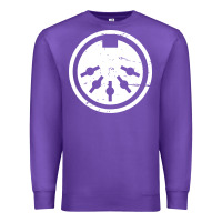 Purple distressed midi plug synthesizer Premium Sweatshirt - linhVisuals