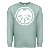 Seafoam distressed midi plug synthesizer Premium Sweatshirt - linhVisuals
