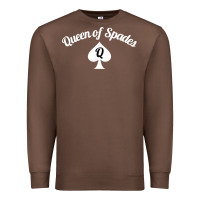 Chestnut queen of spades clothes for women   qos tee t shirt Premium Sweatshirt - linhVisuals