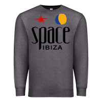 Charcoal Heather Space Ibiza Premium Sweatshirt - linhVisuals