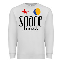 Dove Grey Space Ibiza Premium Sweatshirt - linhVisuals
