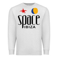 Oatmeal Heather Space Ibiza Premium Sweatshirt - linhVisuals