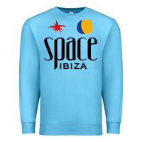 Ocean Blue Space Ibiza Premium Sweatshirt - linhVisuals