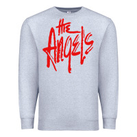 Heather Grey The Angels Premium Sweatshirt - linhVisuals