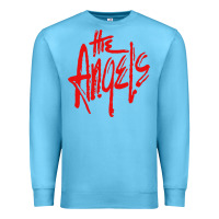 Ocean Blue The Angels Premium Sweatshirt - linhVisuals
