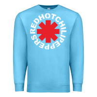 Ocean Blue the white hot peppers Premium Sweatshirt - linhVisuals