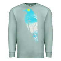 Seafoam raven t  shirt the raven t  shirt Premium Sweatshirt - linhVisuals