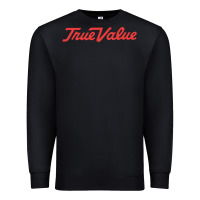 Black True Value Merchandise Premium Sweatshirt - linhVisuals