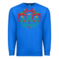 True Royal swedish dala horse folk art t shirt Premium Sweatshirt - linhVisuals