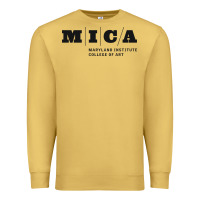 Antique Gold Maryland Institute College of Art Premium Sweatshirt - linhVisuals