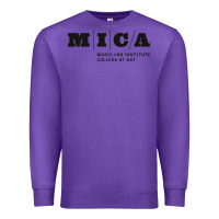 Purple Maryland Institute College of Art Premium Sweatshirt - linhVisuals