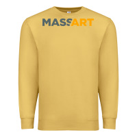 Antique Gold Massachusetts College of Art and Design Premium Sweatshirt - linhVisuals