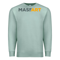 Seafoam Massachusetts College of Art and Design Premium Sweatshirt - linhVisuals