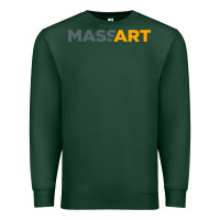 Sports Green Massachusetts College of Art and Design Premium Sweatshirt - linhVisuals