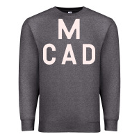 Charcoal Heather Minneapolis College of Art and Design Premium Sweatshirt - linhVisuals