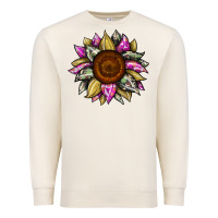 Sandshell sunflower camouflage Premium Sweatshirt - JahusDesignShop