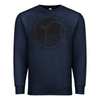 Navy Memphis College of Art Premium Sweatshirt - linhVisuals