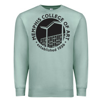 Seafoam Memphis College of Art Premium Sweatshirt - linhVisuals