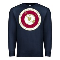 Navy florida institute of technology Premium Sweatshirt - linhVisuals