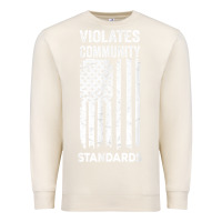 Sandshell violates community standards apparel community t shirt Premium Sweatshirt - linhVisuals
