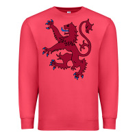 Lion Rampant Of Scotland, Royal Banner, Royal Arms, Scottish Pride Premium Sweatshirt | Teevron