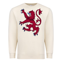 Sandshell lion rampant of scotland, royal banner, royal arms, scottish pride Premium Sweatshirt - linhVisuals