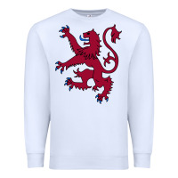 White lion rampant of scotland, royal banner, royal arms, scottish pride Premium Sweatshirt - linhVisuals