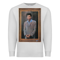 Dove Grey seinfeld the kramer portrait t shirt Premium Sweatshirt - linhVisuals