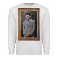 Oatmeal Heather seinfeld the kramer portrait t shirt Premium Sweatshirt - linhVisuals