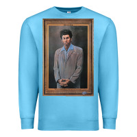 Ocean Blue seinfeld the kramer portrait t shirt Premium Sweatshirt - linhVisuals