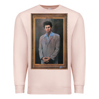 Pale Pink seinfeld the kramer portrait t shirt Premium Sweatshirt - linhVisuals