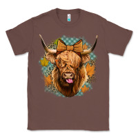 Chestnut fall highland cow Classic Tee - Jasminsmagicworld