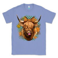 Colony Blue fall highland cow Classic Tee - Jasminsmagicworld